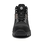 LARNMERN Steel Toe Boots for Men, Waterproof Non Slip Work Puncture Proof Safety Boot, Industrial Construction Comfortable Outdoor Hiking Shoes - Image 4