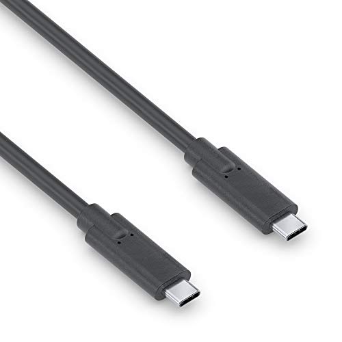 PureLink USB-C auf USB-C Kabel - 3.1 Gen 2, 5A, 10G, DP Alt Mode - iSerie - sc, schwarz, 1,00m