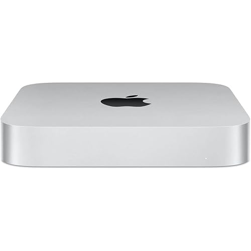 2023 Apple Mac with Apple M2 Chip with 8-core CPU/ 10 Core GPU (8GB RAM, 256GB SSD Storage) Silver (Renewed Premium)
