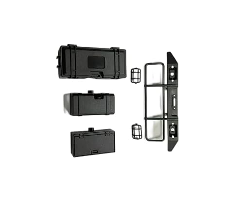 HobbyPlus T-Hunter CR-18P 2024 Battery Box & Bumper Set - Remote Control Car, RC Cars, RC Crawlers CR-18P 2024 1/18 Scale Toys Spare Parts (HELIDIRECT)