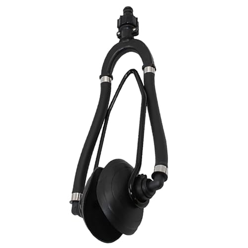 Rinçage de moteur double de bateau avec fixation stable pour un nettoyage rapide de l'embase