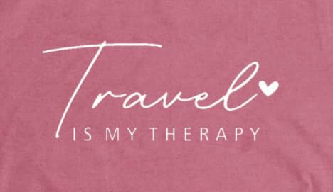 Travel Shirts for Women Travelers Trip Shirts Traveling is My Therapy Tees - Image 5