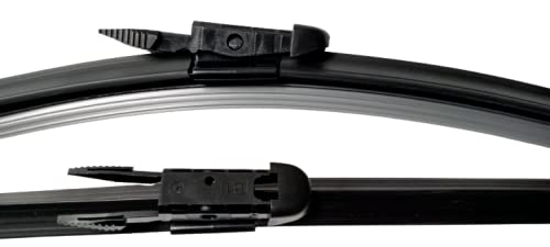 Image of Oshotto Frameless (O.E.M Type) Wiper Blades Compatible with Fiat Punto (26 inch / 15 inch)