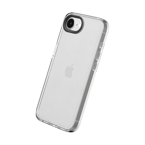 Coque haute transparence iPhone 16e finition contour noir haut de gamme