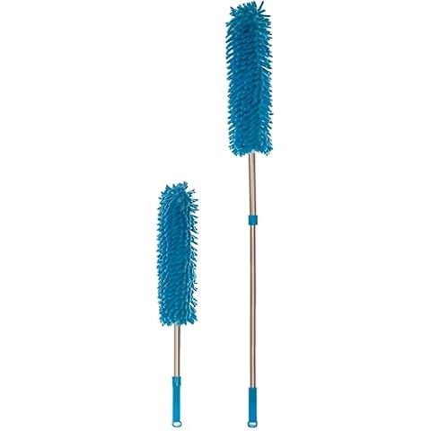 Extendable Microfiber Duster with Long Handle Cover