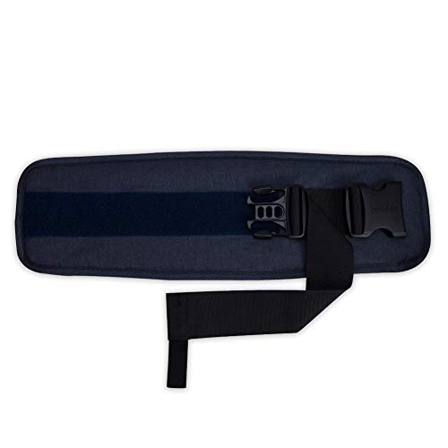 Bebamour Waistband Extender 5 in 1 Carry Ways Extension Ceinture pour femmes et hommes Ergonomique Porte-bébé Waistband Extender avec 56,5 pouces (Un jean bleu)