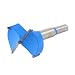 New Lon0167 Carbide Tipped Featured 42mm Diameter Hinge reliable efficacy Boring Bit Blue Silver Tone(id:850 b6 6a 9f1)
