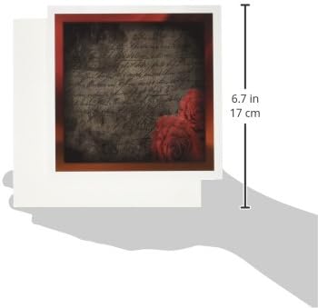 Miniatura 2 de 3dRose Gothic Rose - Tarjetas de felicitación, 6 x 6 pulgadas, juego de 6 (gc_41295_1)