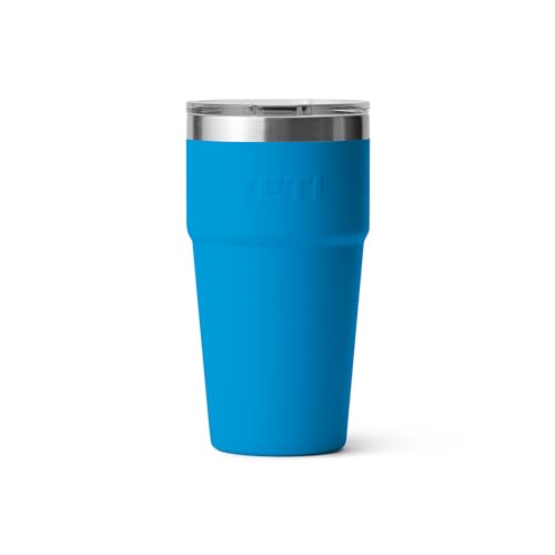 Image of YETI Rambler 20 oz Stackable Tumbler, Stainless Steel, Vacuum Insulated with MagSlider Lid