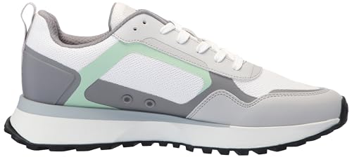 Image of BOSS Men's Big Logo Mesh Mix Lace Up Sneaker