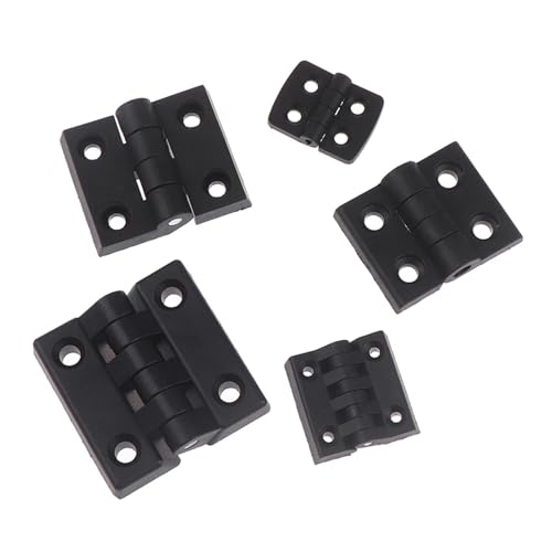 Mini charnière noire pour boîte de distribution industrielle