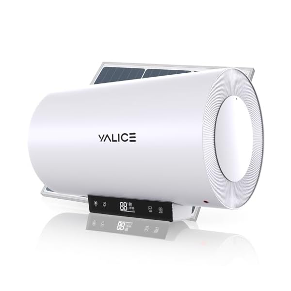YALICE Water Heaters, Solar Power Water Heater Electric, 2200 Watts Hot Water Heater, 21 Gallons Electric Heater, without Solar Panel, YLS80GF