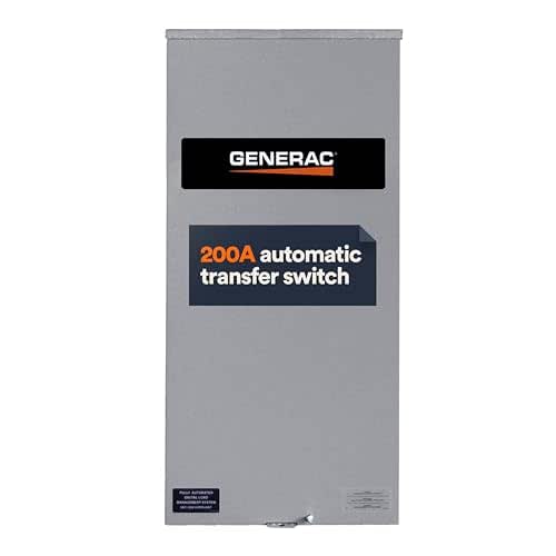 Generac 200 Amp Single Phase Generator Automatic Transfer Switch -