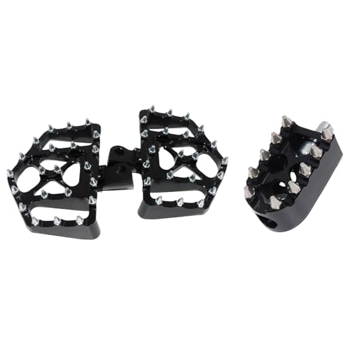Repose-Pieds Larges pour Éviter les Glissements sur Harley Dyna