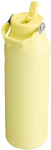 Image of Stanley IceFlow Flip Straw 2.0 Water Bottle 50 OZ | Built-In Straw with Larger Opening | Lightweight & Leak-Resistant | Insulated Stainless Steel | BPA-Free | Pomelo