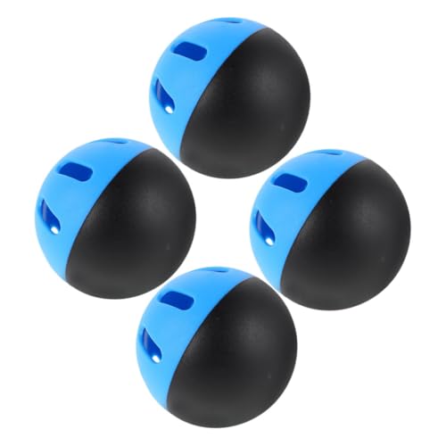Gogogmee 4 Pack Soft Baseball Practice Balls 74mm Indoor Outdoor Training Balls Foam Softballs for Hitting Practice Baseball Training Equipment
