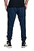 PROGO USA Men's Joggers Sweatpants Basic Fleece Marled Jogger Pant Elastic Waist (Small, Navy)