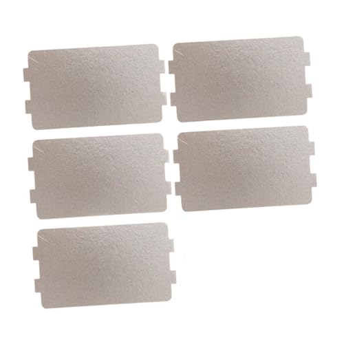 SiaBiced 5 Pieces Microwave Oven Mica Sheet Microwave Accessories for Household
