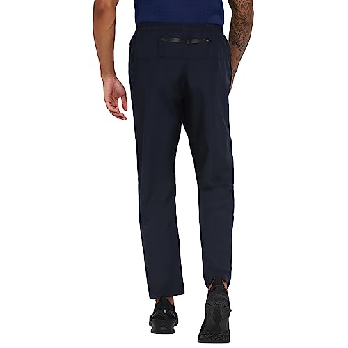Image of Nivia Men Striped Pants /Running & Sports Trackpants /Polyester Fabric Pants with Elastic Closure