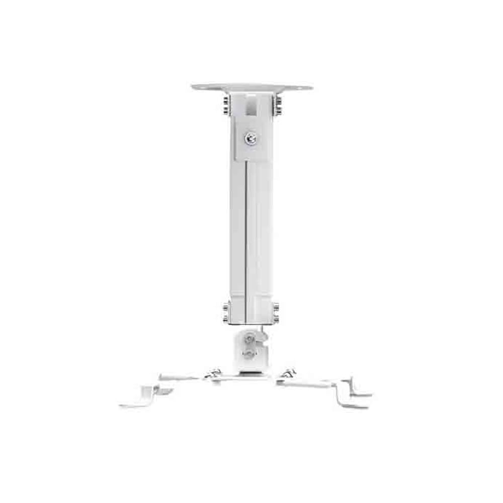 LJHFG63KUYT Projector stand Projector Hanger Telescopic Shelf Ceiling Mount Hanging Bracket for Hangers Home Cinema(White)