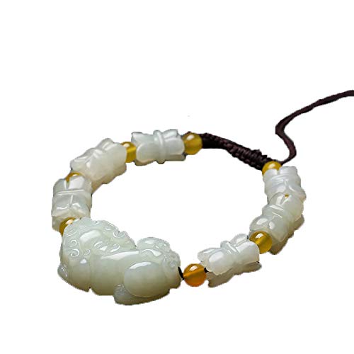 Bracelet licorne agate jade naturelle sauvage onyx rouge accessoire mode quotidien
