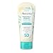 Aveeno Positively Mineral Sensitive Skin Daily Sunscreen Lotion with SPF 50 & 100% Zinc Oxide, Non-Greasy, Sweat- & Water-Resistant Sheer Sunscreen for Face & Body, TSA-Friendly Travel-Size, 3 fl. oz