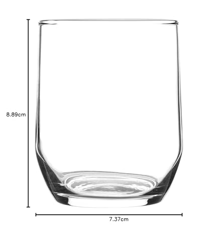 Lav Sude Tumbler Glass Set. Drinking Glasses. Pack Of 6. 315 Cc. - 7