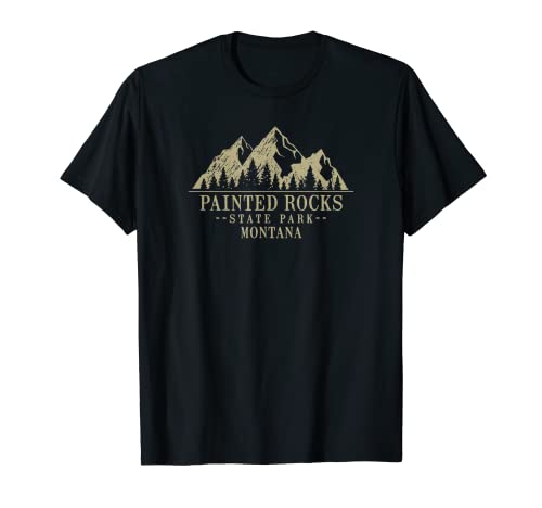 Montana Painted Rocks State Park Camiseta