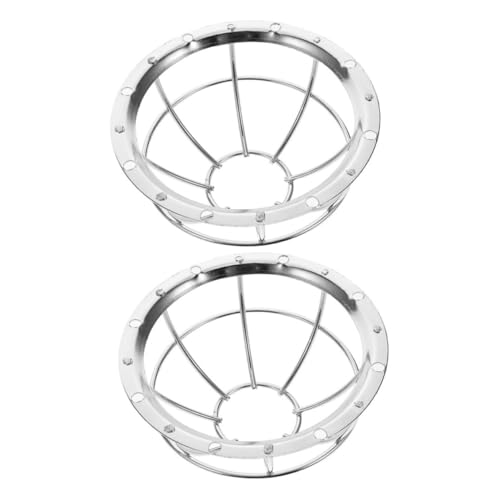 NUOBESTY 2 Piezas Protector para Detector de Humo Resistente Transparente para Cabezales Laterales para Uso Doméstico y Comercial