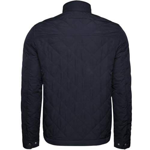 GANT Veste coupe-vent matelassée pour homme (lot de 1), Bleu nuit, S