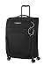 Samsonite Spark SNG Eco - Softside Suitcase 67 cm Medium - Trolley Suitcase with 4 Wheels, TSA Lock, Lightweight & Expandable - Black