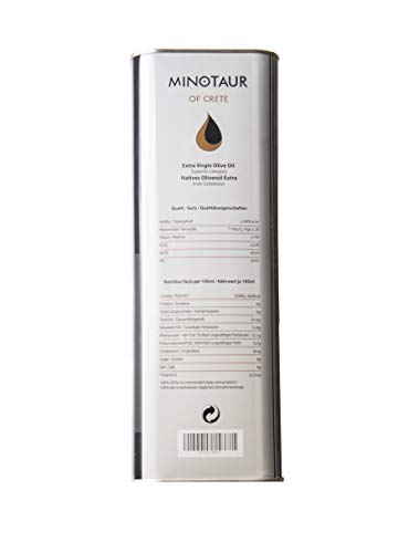 Minotaur of Crete | Extra Virgin Premium Olive Oil from Crete | Coldextraction (20 litres)