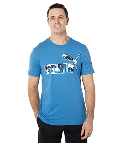 T-shirt Puma XL en coton doux avec logo imprimé camo résistant