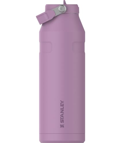 Stanley IceFlow Flip Straw 2.0 Water Bottle 50 oz | Built-In Straw with Larger Opening | Lightweight...