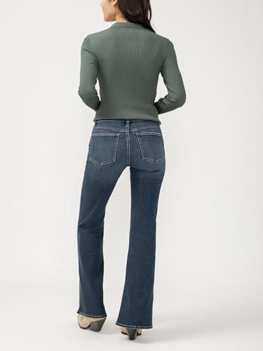 Silver Jeans Co. Women's Most Wanted Mid Rise Flare Jeans3