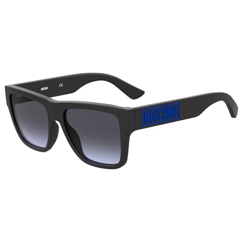 OCCHIALI DA SOLE MOS167/S Opaco NERO (GREY AZURE) 57/145/17 OCETTATO UOMO