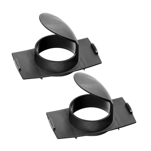 MEAKTSMI 2 Pack de Ablenors de Entrada Pieza de Repuesto Vacío Estructura Plástico Para Aspiradora Seca Húmeda 7413197 7413120