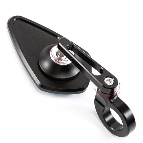 Espejo retrovisor de manillar de aluminio mecanizado para moto Kawasaki 4
