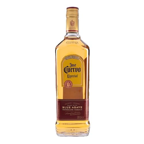 Jose Cuervo Especial Reposado Tequila 35% ABV 1L | Oak Barrel Aged with Smooth Vanilla Caramel & Spice Notes | For Margaritas & Cocktails