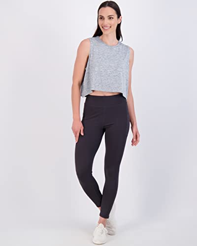 Image of 5-Pack: Women's Dry Fit Crop Summer Tank Top - Gym Yoga Workout Sports Tee Tank Tops for Women (Available in Plus Size)