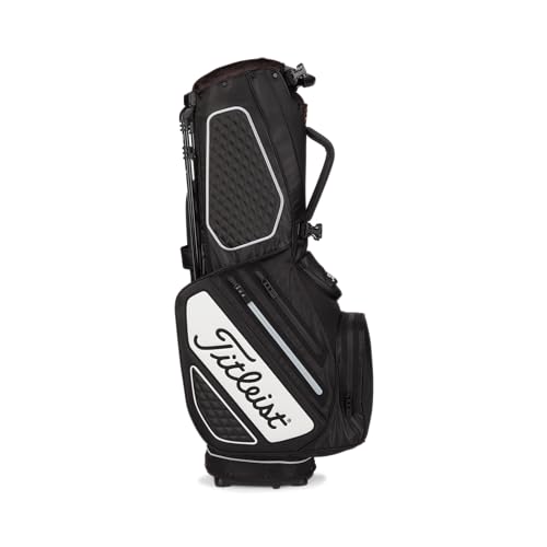 Titleist Tour Series Premium Stand StaDry Golf Bag, Black/White - Image 4
