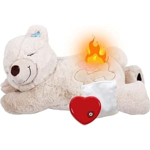 ALL FOR PAWS Little Buddy Heart Beat Sheep, Puppy Toy With Heartbeat Dog Training Toy For Separation Anxiety Relief Behavioral Aid For Pets,With One Heartbeat + One WarmBag