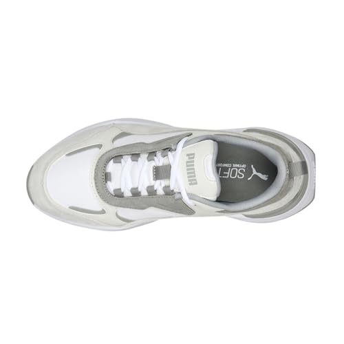 PUMA Womens Cassia Mix Lace Up Sneakers Shoes Casual - Green, Grey - Size 9.5 M4