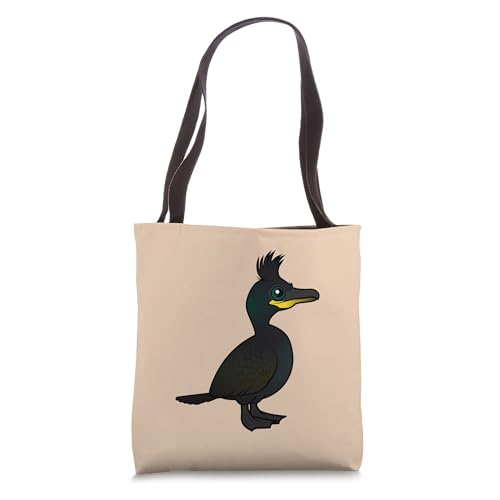 Cute Cartoon European Shag Birdorable Bird Species Tote Bag