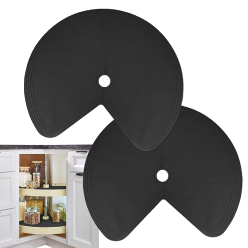 キャビネットライナー 棚用 | 2枚 滑り止め シェルフライナー | 滑り止め耐熱プロテクター | 住宅 アパート用