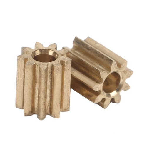 Pignon moteur laiton 9 dents durable et résistant pour module Lok 0.4 - 2