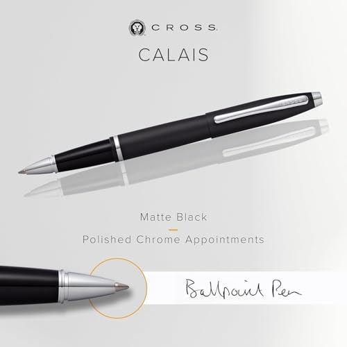 Image of Cross Calais Matte Black Rollerball (AT0115S-14)