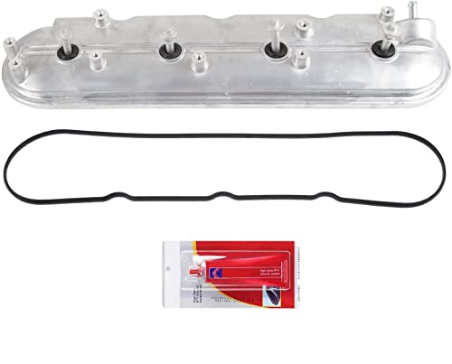 Ransoto Engine Valve Cover Driver Side Compatible With 1999-2008 Escalade Chevrolet Silverado Express Suburban Tahoe Avalanche Trailblazer Crovette Camaro Gmc Sierra Yukon Replace 12570427 264-965 #TOP4