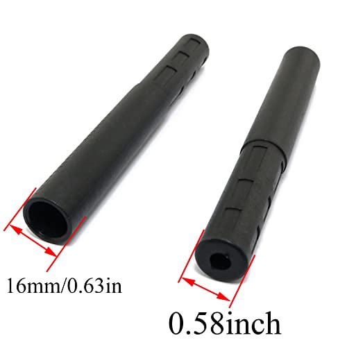 Golf Shaft Extension 2PCS 0.580-0.595Inch 5Inch Length Golf Club Steel Shaft Extension Golf Club Spare Parts Repair Equipment for Iron Wood Putter - Image 6