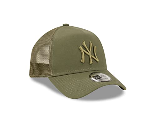 New Era Vesrtellbar Fanartikel New York Yankees MLB Olive gebogener Schirm Kappe - One-Size – Ansicht 3